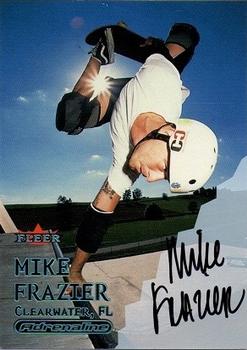 2000 Fleer Adrenaline - Autographs #A Mike Frazier Front